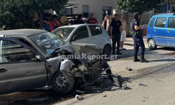 Λαμία: Μεθυσμένος οδηγός συγκρούστηκε με πολλά αυτοκίνητα και σκόρπισε τον πανικό