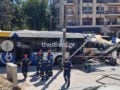 Θεσσαλονίκη: Ηλεκτρικό λεωφορείο έπεσε πάνω σε στάση – 4 τραυματίες