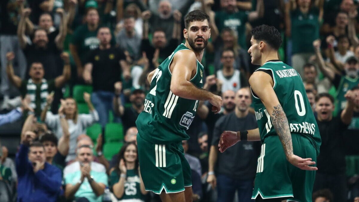 Παναθηναϊκός – Βιλερμπάν 102-79: Επιβλητική νίκη με «πράσινη» κυριαρχία στη Euroleague 1 Παναθηναϊκός – Βιλερμπάν 102-79: Επιβλητική νίκη με «πράσινη» κυριαρχία στη Euroleague
