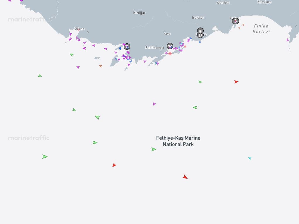 Τουρκική πρόκληση και στο Marine Traffic: Μετονομάστηκε σε «Εθνικό θαλάσσιο πάρκο Φετιγιέ-Κας» η περιοχή νότια του Καστελλόριζου 7 Τουρκική πρόκληση και στο Marine Traffic: Μετονομάστηκε σε «Εθνικό θαλάσσιο πάρκο Φετιγιέ-Κας» η περιοχή νότια του Καστελλόριζου