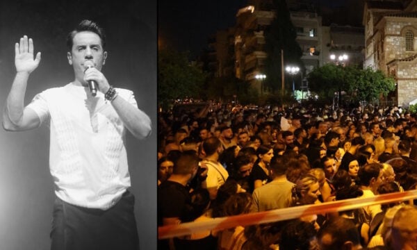 Γιώργος Μαζωνάκης: Χιλιάδες άνθρωποι στην αγρυπνία για τον καλλιτέχνη – «Τώρα φεύγεις κι είναι δύσκολη η ώρα»