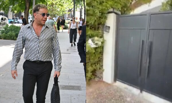 Γιώργος Μαζωνάκης: Η εικόνα έξω από το σπίτι του στην Άνω Βούλα μετά τον θάνατό του (Βίντεο)