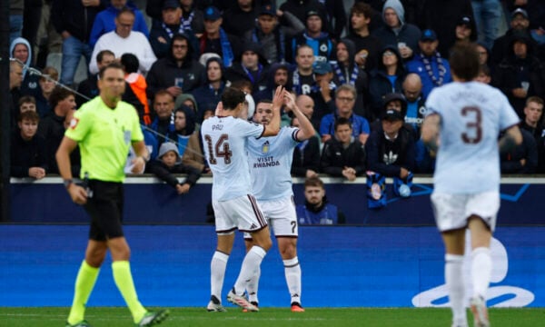 Μπριζ – Άστον Βίλα 2-3: Η Άστον Βίλα πήρε το ματς στο Βέλγιο και το τρίποντο στο Champions League