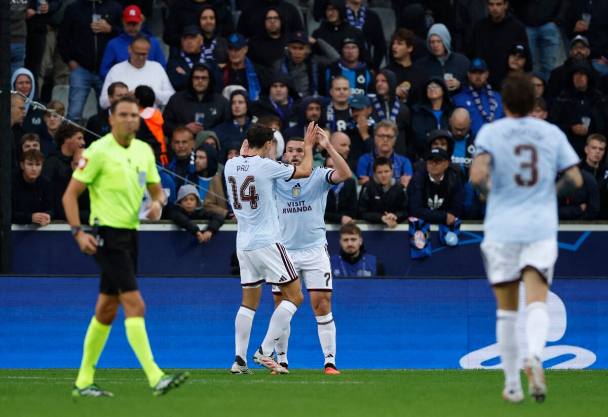Μπριζ – Άστον Βίλα 2-3: Η Άστον Βίλα πήρε το ματς στο Βέλγιο και το τρίποντο στο Champions League