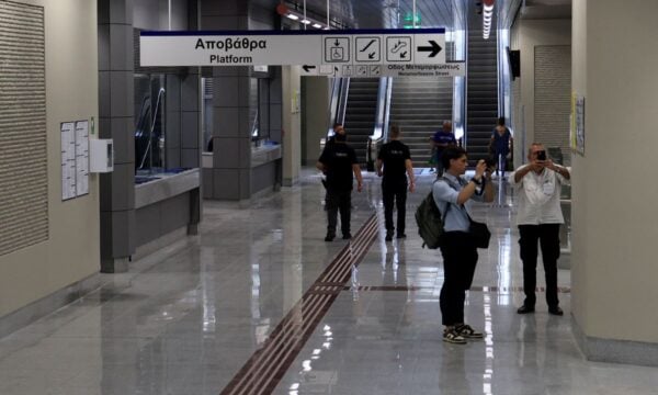 Κανονικά τα δρομολόγια στο Μετρό Θεσσαλονίκης μετά την αποκατάσταση του προβλήματος