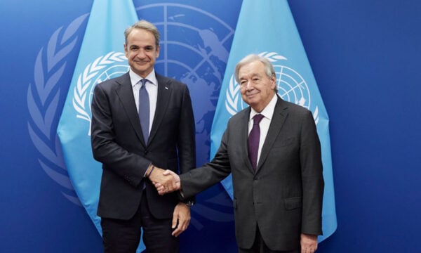Νέα Υόρκη: Μητσοτάκης και Γκουτέρες συζήτησαν για το Κυπριακό, την Ουκρανία και τη Μέση Ανατολή