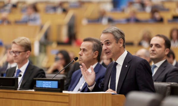 Μητσοτάκης από τη Νέα Υόρκη: Η Ελλάδα ηγείται στη ναυτιλία – Ευθύνη και προτεραιότητα η προστασία των θαλασσών