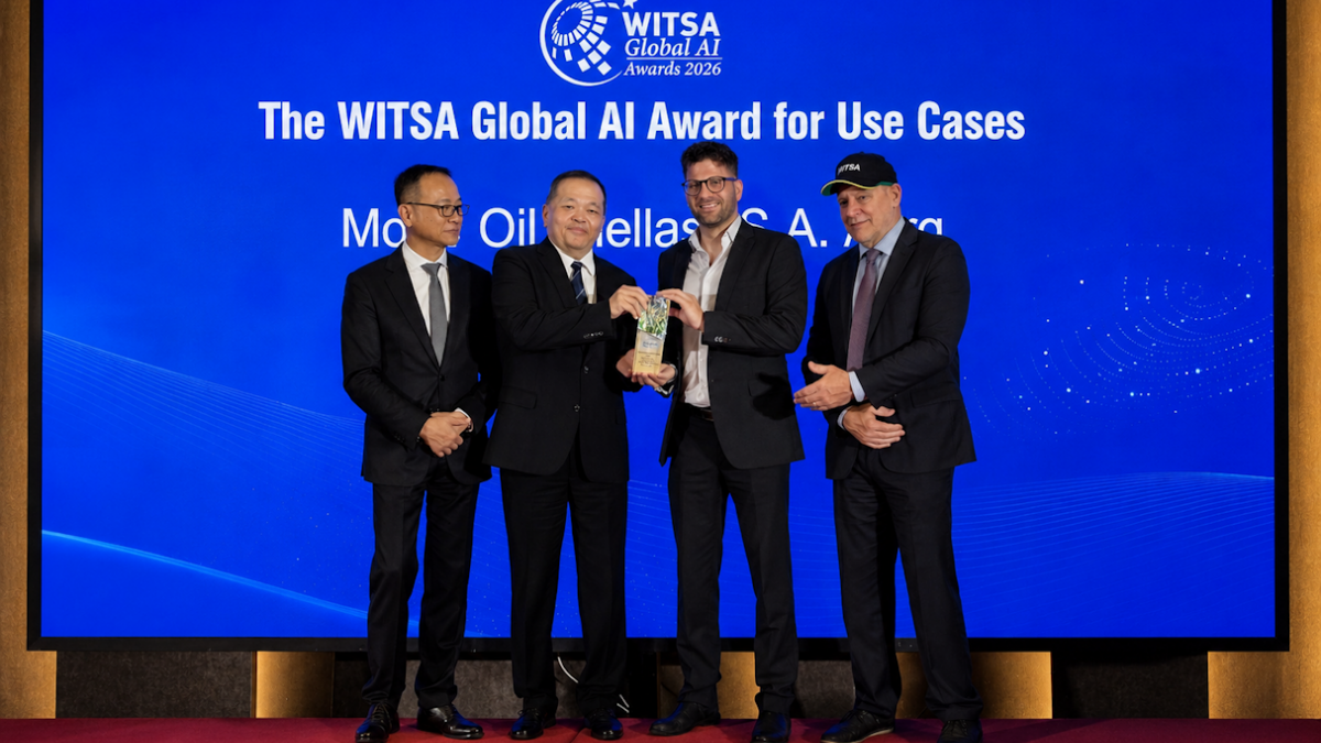 Διπλή διάκριση της Motor Oil στα 2026 WITSA Global AI Awards 1 Διπλή διάκριση της Motor Oil στα 2026 WITSA Global AI Awards