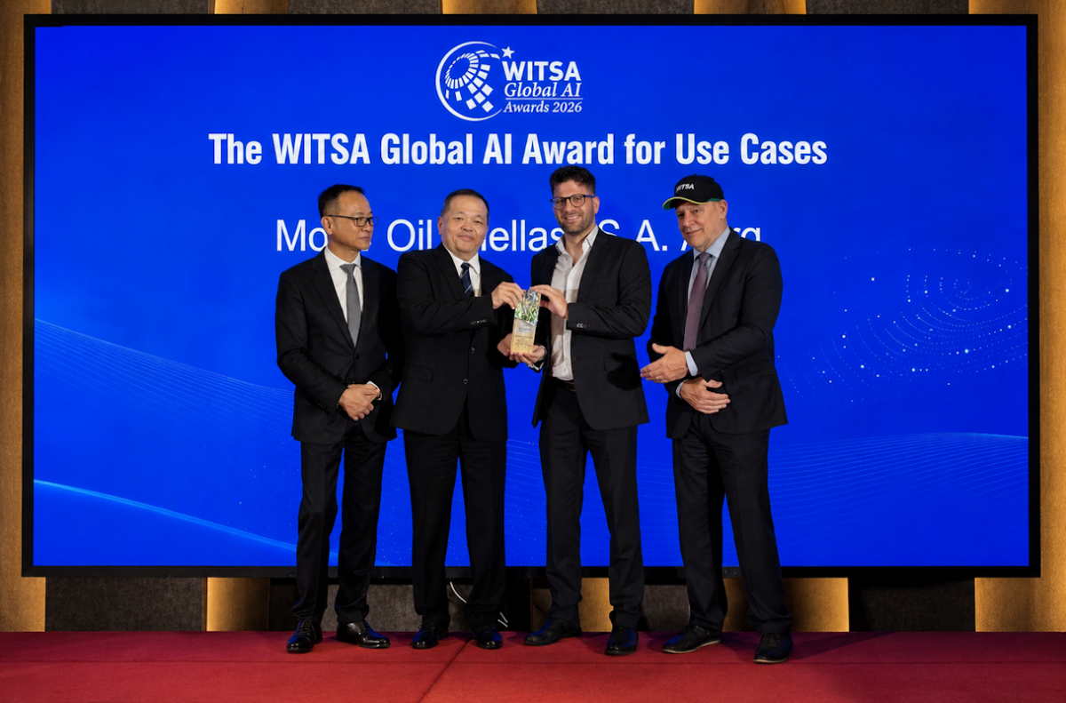 Διπλή διάκριση της Motor Oil στα 2026 WITSA Global AI Awards