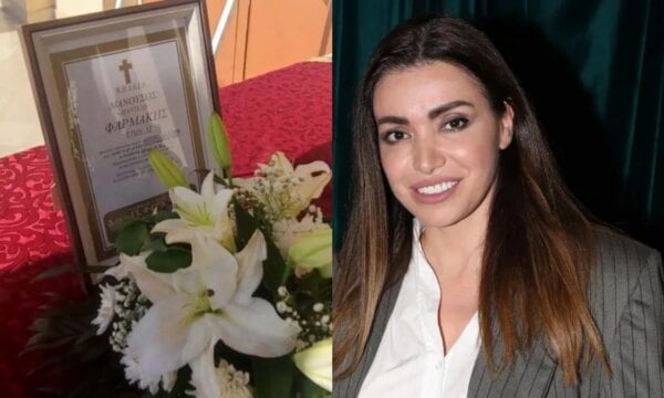 Όλγα Φαρμάκη: Κηδεία του 32χρονου αδελφού της Μανούσου – Το τελευταίο αντίο (Βίντεο)
