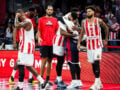 Μπασκόνια – Ολυμπιακός: Η παρακάμερα από την πρώτη νίκη των Πειραιωτών στη σεζόν της Euroleague