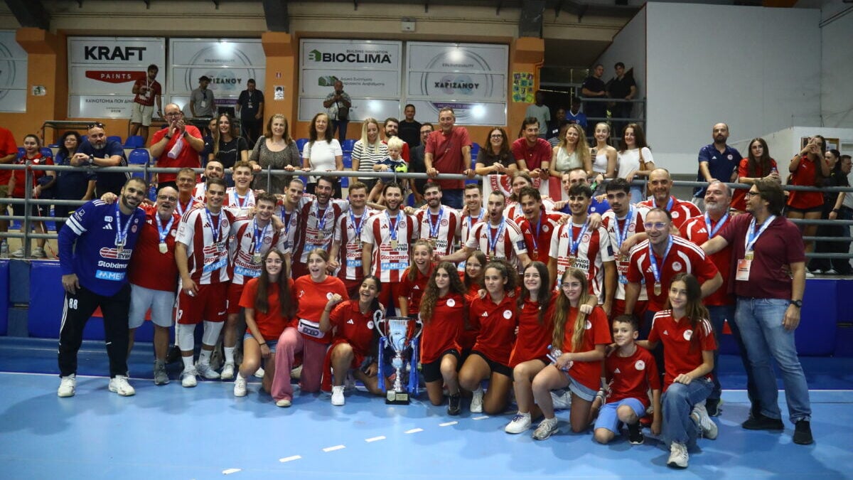 Ολυμπιακός – ΑΕΚ 35-24: Κατέκτησαν το Super Cup στο χάντμπολ 1 Ολυμπιακός – ΑΕΚ 35-24: Κατέκτησαν το Super Cup στο χάντμπολ
