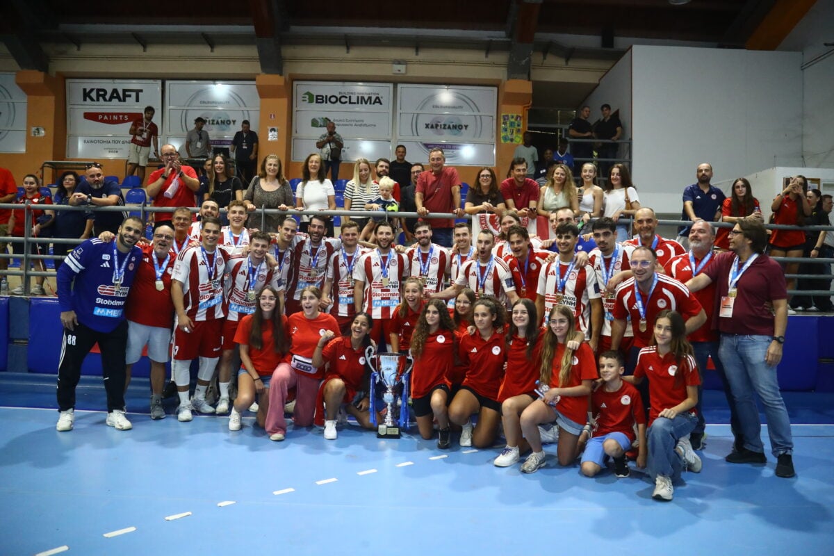 Ολυμπιακός – ΑΕΚ 35-24: Κατέκτησαν το Super Cup στο χάντμπολ