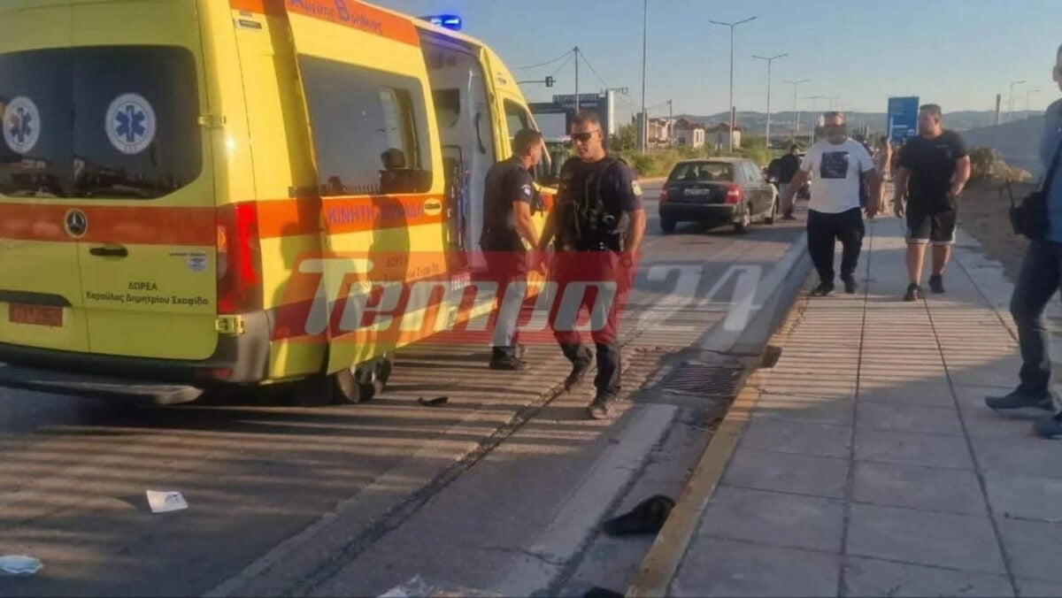 Πάτρα: Σοβαρό τροχαίο στην Ακτή Δυμαίων – Χωρίς τις αισθήσεις του 31χρονος μοτοσικλετιστής 8 Τροχαίο στην Πάτρα