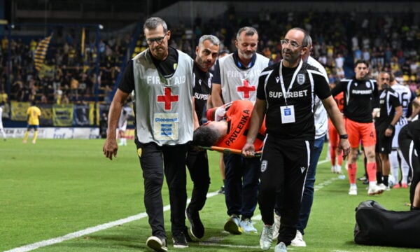ΠΑΟΚ: Οι Παβλένκα, Άλι και Ελουστόντο αποχώρησαν με τραυματισμό από το ματς με τον Παναιτωλικό