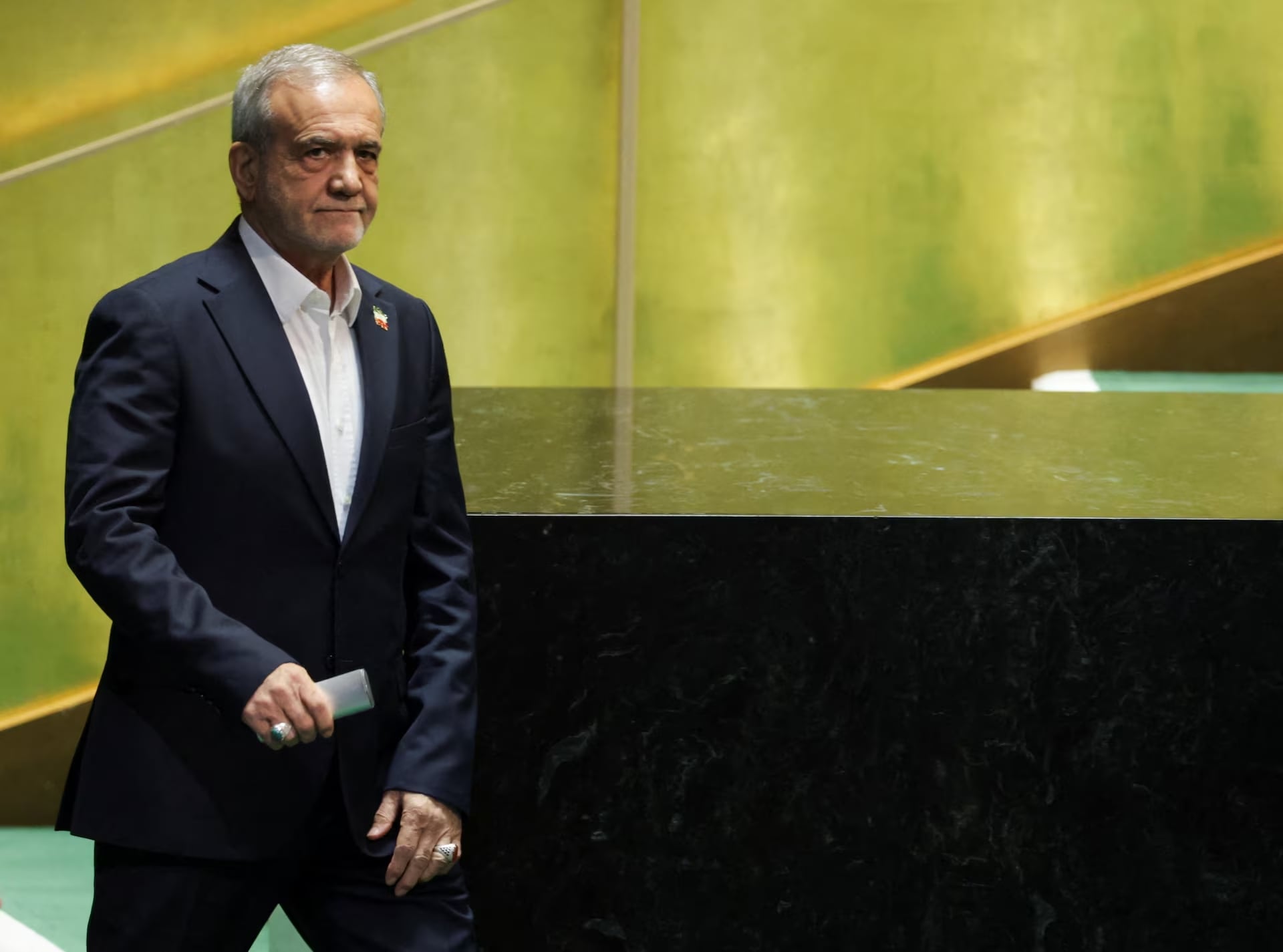 Διπλωματικός πυρετός στη Νέα Υόρκη: Στη Γενική Συνέλευση του ΟΗΕ ο Πεζεσκιάν εν μέσω απειλών Τραμπ και φημών για τετ-α-τετ