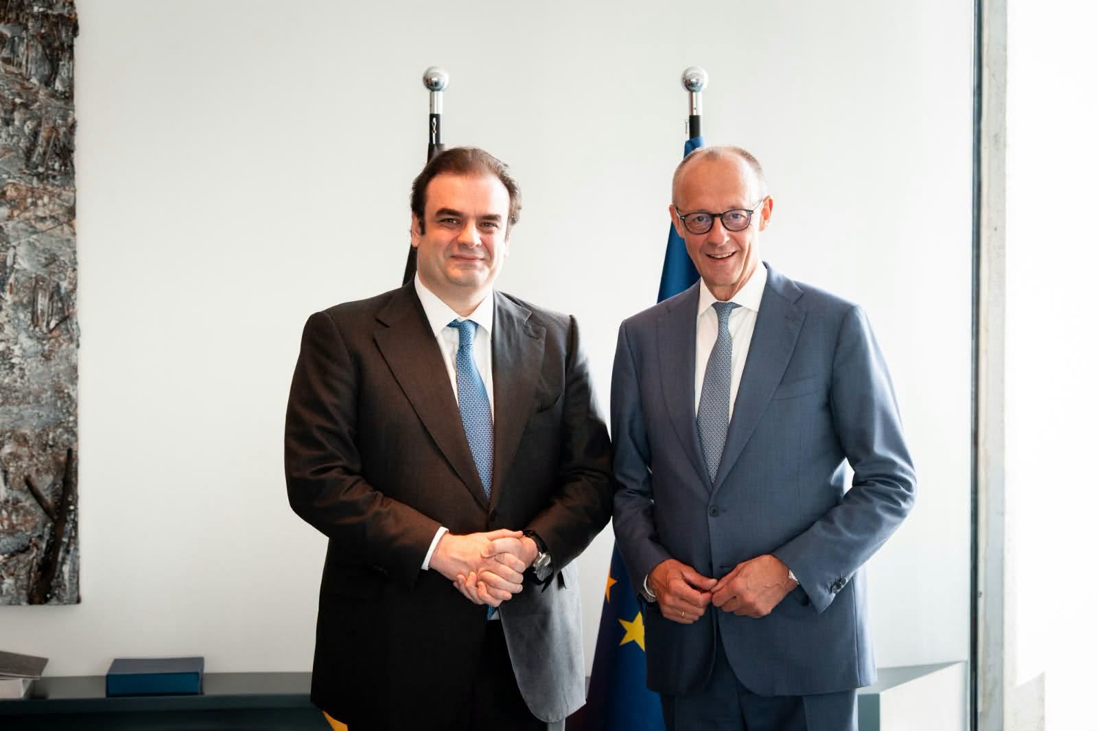 Πιερρακάκης μετά τη συνάντηση με Μερτς και Κλινγκμπάιλ: Οι μεταρρυθμίσεις και τα αποτελέσματα η καλύτερη απάντηση στον λαϊκισμό