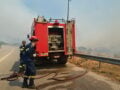Φωτιά στην Άνδρο: Καίγεται χαμηλή βλάστηση στο Συνέτι, ελικόπτερα στη μάχη της κατάσβεσης