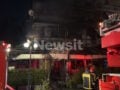 Νέα Ιωνία: Μεγάλη πυρκαγιά σε πολυκατοικία που άρχισε από καφετέρια – Ένοικοι απεγκλωβίστηκαν