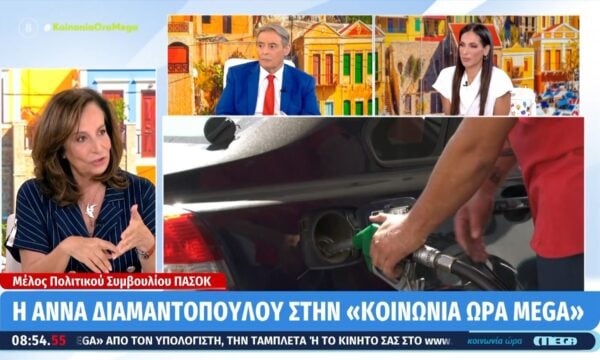 Α. Διαμαντοπούλου: «Βασική πρόταση του ΠΑΣΟΚ να καταργηθεί ο ειδικός φόρος κατανάλωσης»