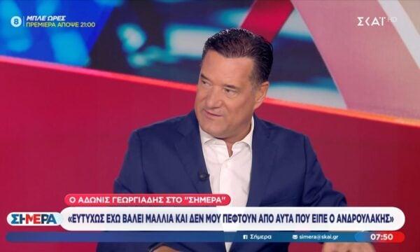 Α. Γεωργιάδης: «Η χώρα πάει τρένο»