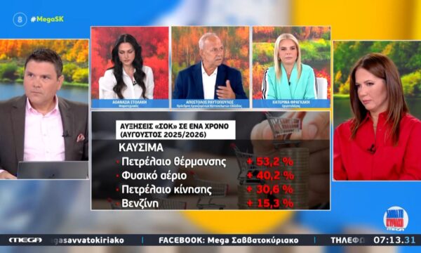 Α. Ραυτόπουλος: «Παρά τις μειώσεις στα προϊόντα, εμείς καταλήγουμε να τα αγοράζουμε πιο ακριβά από πριν»