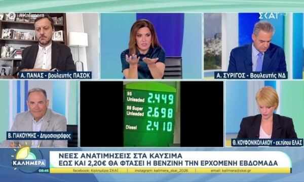 Α. Συρίγος(ΝΔ), Α. Πανάς(ΠΑΣΟΚ) & Θ. Κουφονικολάκου(ΕΛΑΣ) κόντρα των κομμάτων για την ακρίβεια