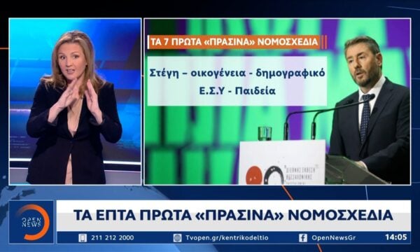 Ανδρουλάκης: Παρουσίασε τα 7 πρώτα νομοσχέδια που θα καταθέσει στη βουλή εφόσον εκλεγεί πρωθυπουργός