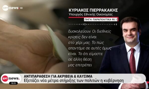 Αντιπαράθεση για ακρίβεια & καύσιμα: Εξετάζει νέα μέτρα στήριξης των πολιτών η κυβέρνηση