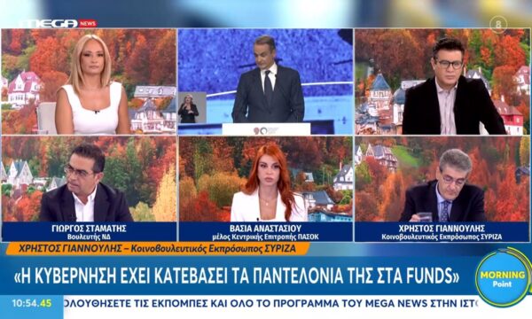 Χ. Γιαννούλης: «Η Κυβέρνηση έχει κατεβάσει τα παντελόνια της στα funds»