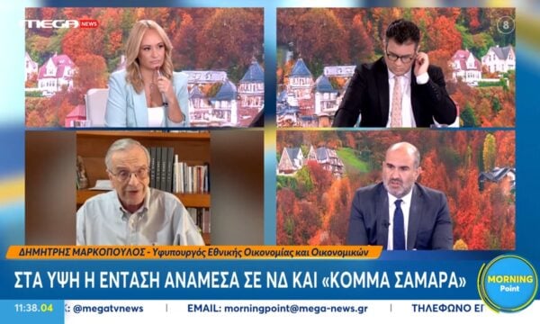Δ. Μαρκόπουλος: «Η κριτική του Σαμαρά μου θυμίζει νυν στελέχη του που κάποτε τον ισοπέδωναν»