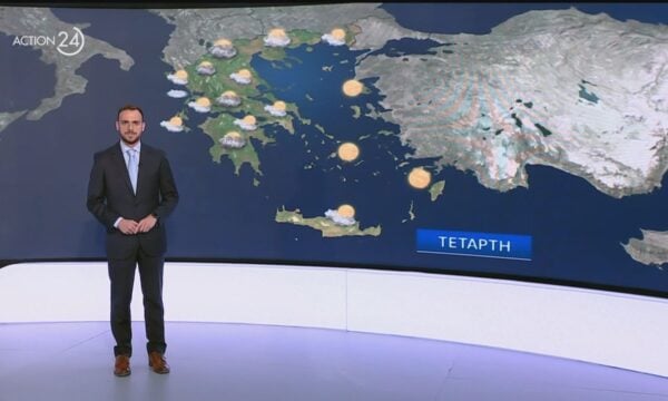 Δ. Παπαϊωάννου: Η πρόγνωση του καιρού για αύριο, Τετάρτη 09/09