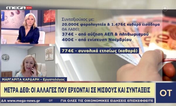ΔΕΘ: Οι αλλαγές που έρχονται σε μισθούς και συντάξεις 205 ΔΕΘ: Οι αλλαγές που έρχονται σε μισθούς και συντάξεις