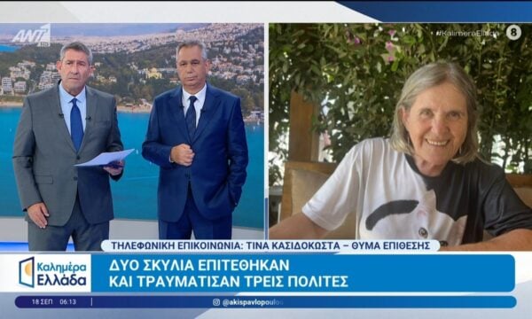 Δύο σκυλιά επιτέθηκαν και τραυμάτισαν τρεις πολίτες – Kαλημέρα Ελλάδα – 18/09/2026