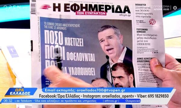 Εφημερίδες 04/09/2026: Τα πρωτοσέλιδα