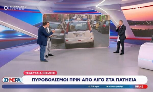 Έκτακτο | Πυροβολισμοί πριν λίγο στα Πατήσια