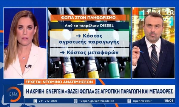 Εκτός ελέγχου το «ράλι» στις τιμές ντίζελ και αμόλυβδης