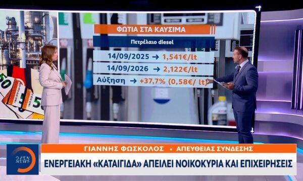 Ενεργειακή «καταιγίδα» απειλεί νοικοκυριά και επιχειρήσεις