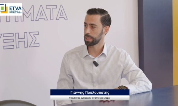 ΕΤΒΑ ΒΙΠΕ STUDIO – Γιάννης Πουλουπάτης, Υπεύθυνος Εμπορικής Ανάπτυξης Snappi