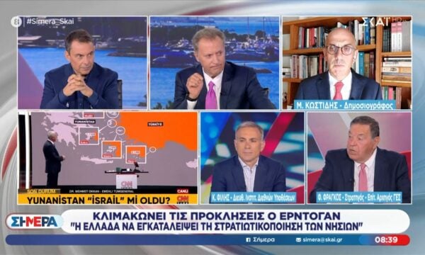 Φ. Φράγκος για «Ασπίδα του Αχιλλέα»: «Το σύστημα που έχουμε πάρει δεν είναι επιθετικό είναι αμυντικό»