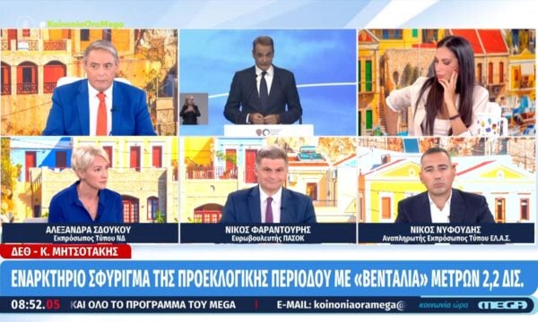 Φαραντούρης: «Για τα εθνικά θέματα δεν έβγαλε κιχ ο Πρωθυπουργός» – Σδούκου: «Μην προβληματίζεστε μετά αν σας παίζει η “Ομάδα Αλήθειας”»