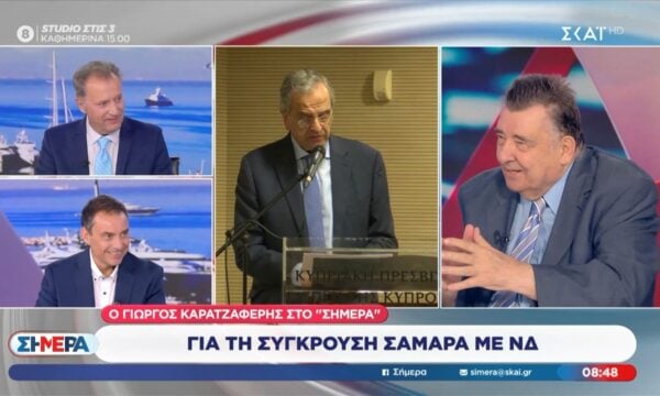 Γ. Καρατζαφέρης: «Ο Σαμαράς δεν έχει μπέσα»