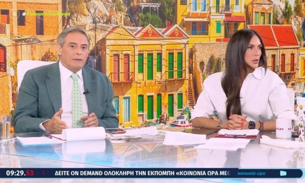 Ι. Χασαπόπουλος: «Από Δευτέρα θα πηγαίνουμε μέχρι τις 9:30»