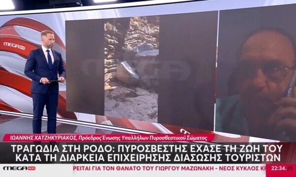 Ι. Χατζηκυριάκος, Πρ. Υπαλλήλων ΠΣ: «Έχουμε χάσει 74 πυροσβέστες εν ώρα καθήκοντος»