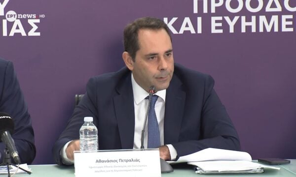 Η εξειδίκευση των μέτρων από τον υφυπουργό Εθνικής Οικονομίας και Οικονομικών Θάνο Πετραλιά