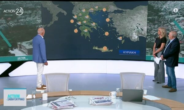 Η πρόγνωση του καιρού για το Σαββατοκύριακο από τον Τάσο Αρνιακό