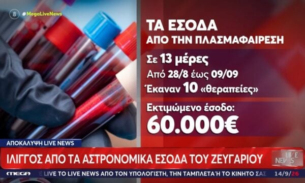 Ίλιγγος από τα αστρονομικά έσοδα του ζευγαριού των γιατρών