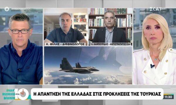 Κ.Φίλης και Λ.Καμπουρίδης σχολιάζουν τις πολυεπίπεδες τουρκικές προκλήσεις και την απάντηση της Ελλάδας
