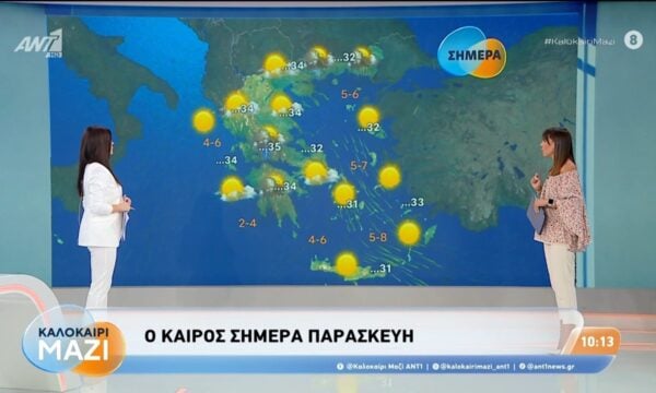 Καιρός – Καλοκαίρι Μαζί – 04/09/2026