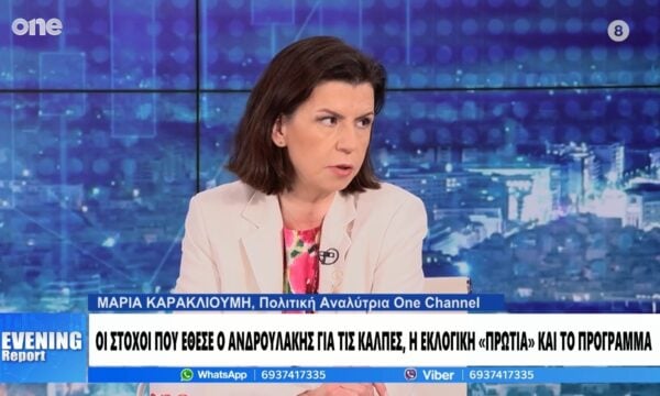 Καρακλιούμη: Στο ΠΑΣΟΚ λείπει η σπιρτάδα – Καλή η παρουσία του Ανδρουλάκη στη ΔΕΘ